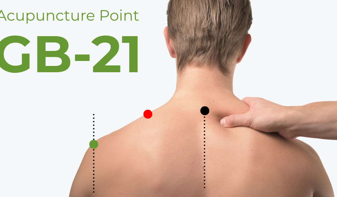 GB21 Acupuncture Point (Jianjing): Location & Clinical Uses