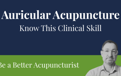 Are You Missing the Point of Auricular Acupuncture?